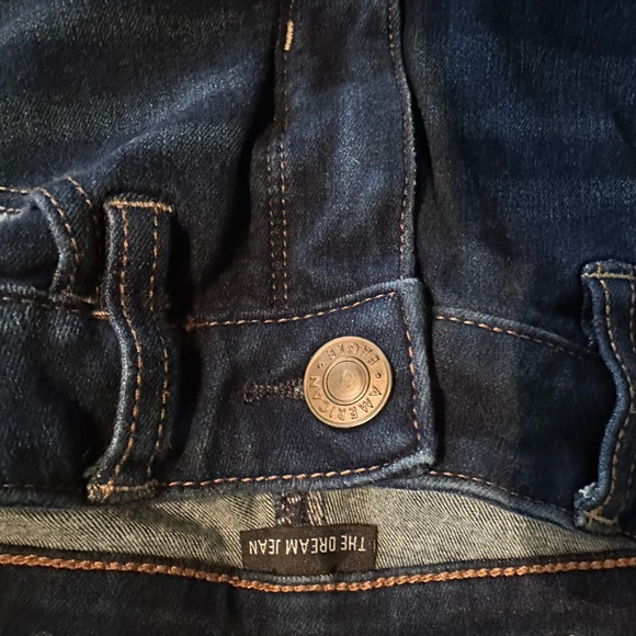 American Eagle Outfitters Women's Dark Blue Jeans - Picture 4 of 6